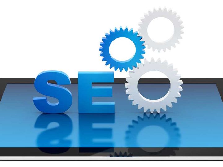 Digital marketing analytics on a screen